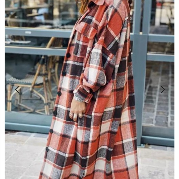 NWT Maxi Shacket - Picture 3 of 5